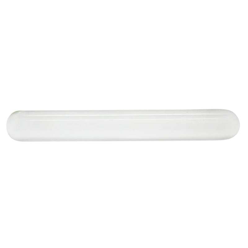 Image of the glass dildo from the side.