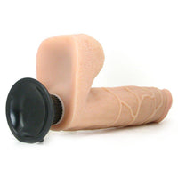 Suction cup base of this vibrating dildo