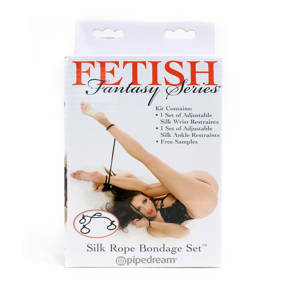 Fetish Fantasy silk bondage rope for beginners. - Bondage