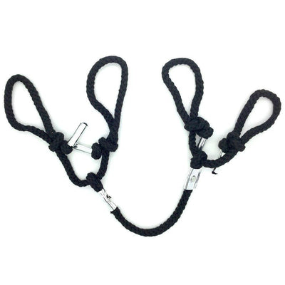 Silk Rope Hogtie - Bondage