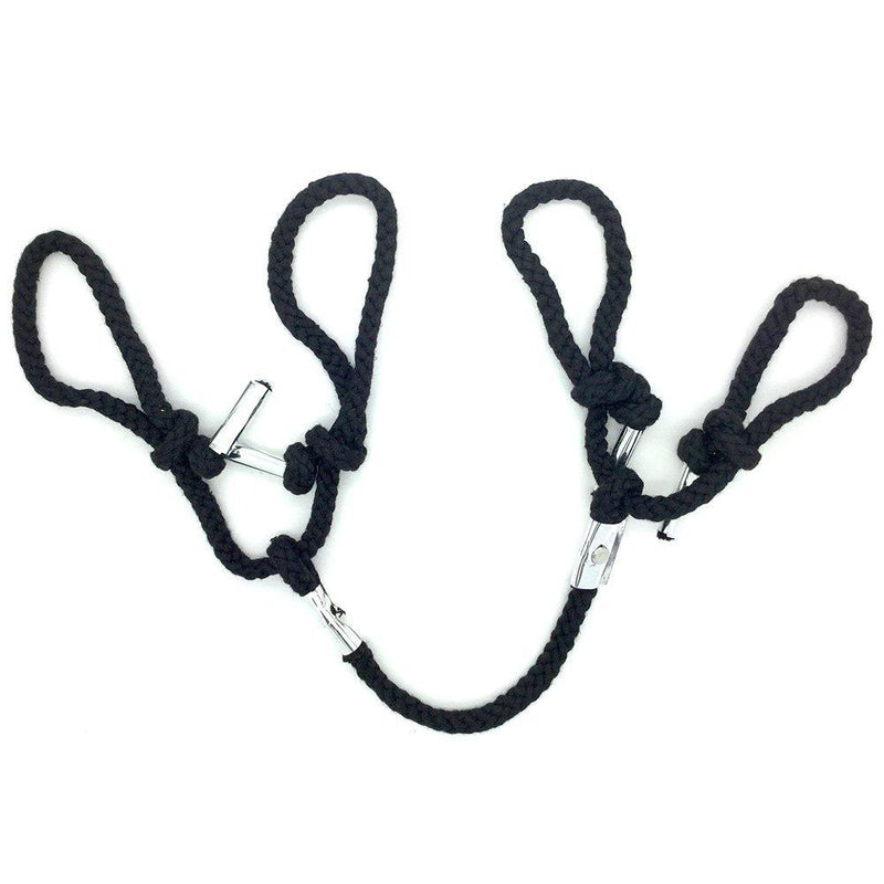 Silk Rope Hogtie - Bondage