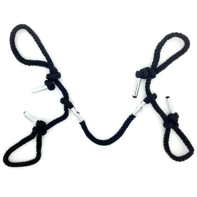 Silk Rope Hogtie - Bondage