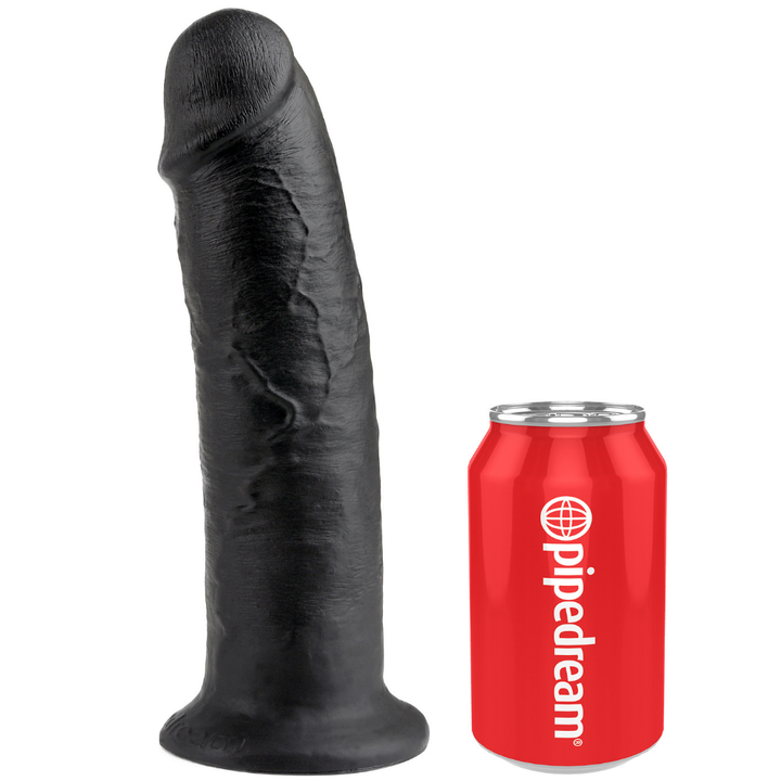 10 Inch Black Dildo - Dildos