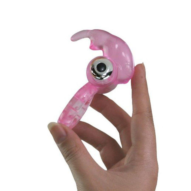 The Tickling Rabbit C-Ring from Pink B.O.B.! - Male Sex Toys