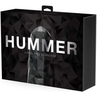 Image of the product packaging of the Hummer hands-free BJ machine.