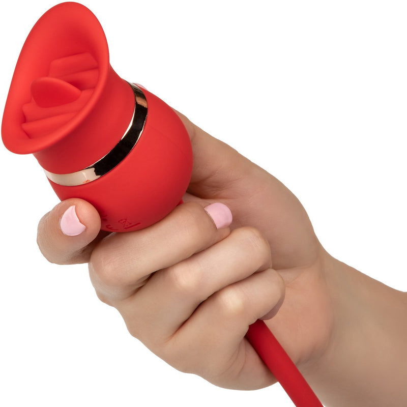 French Kissí£¢ Casanova Clit Stimulator - (2 in 1 Tongue & Bullet Vibrator!) - Vibrators