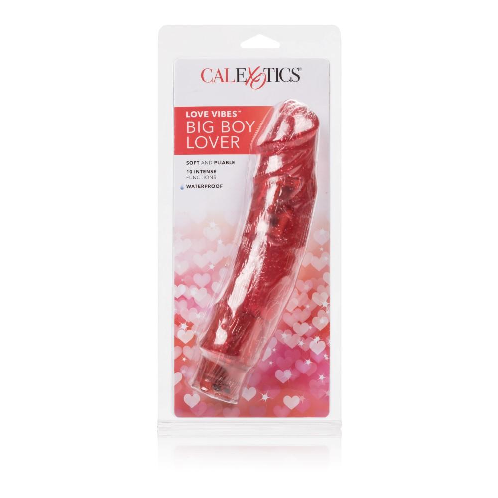 Love Vibes Big Boy Lover Glitter Jelly Vibe - Vibrators