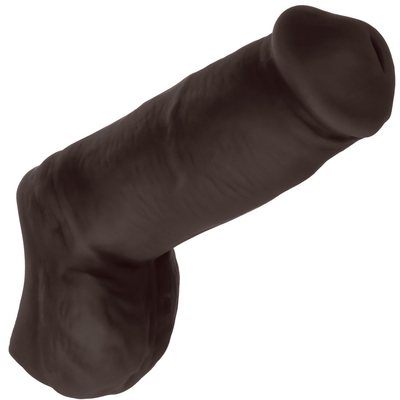 Image of the black Silicone STP Packer 5 Inch Hollow Dildo