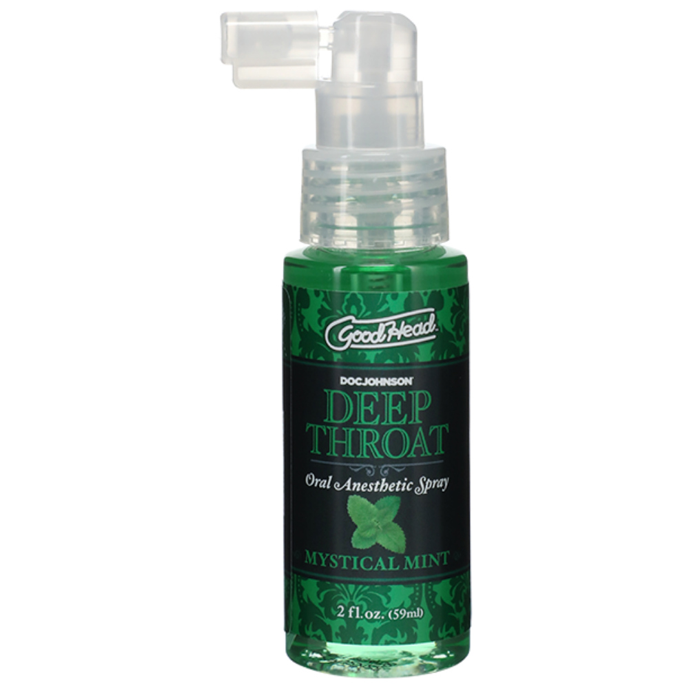 Good head deep throat spray in mint flavor