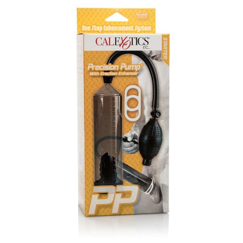 Precision Pump with Erection Enhancer - Male Sex Toys