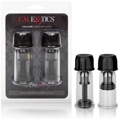 Vacuum Twist Nipple Suckers - Bondage