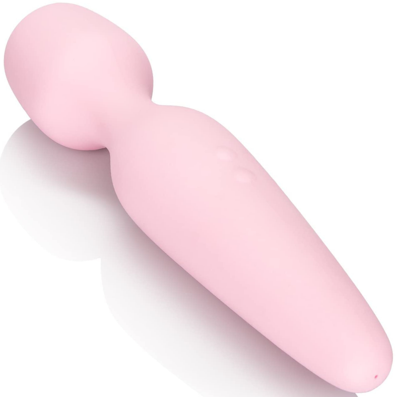 Image of the wand massager. Experience intense external pleasure with this powerful massager! Perfect for masturbation or foreplay. It is also super soft and flexible!