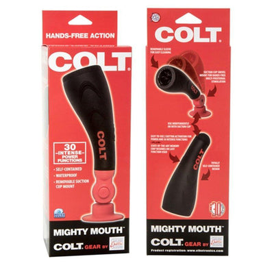 Colt Gear Mighty Mouth 30 Function Deep Throat Stroker - Male Sex Toys