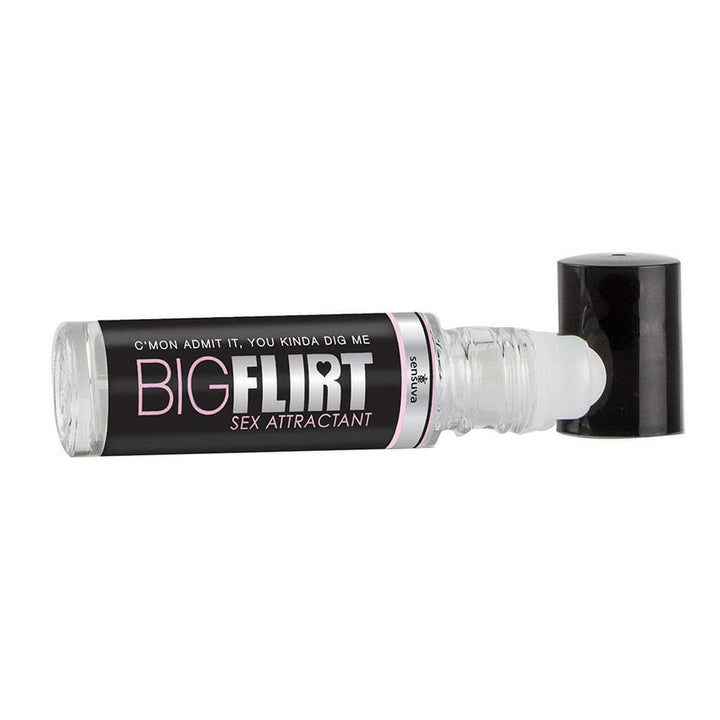 Image of the Big Flirt sex attractant roller perfume with pheromones.