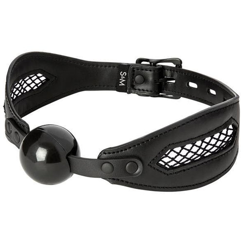 Sex & Mischief Fishnet Ball Gag - Bondage