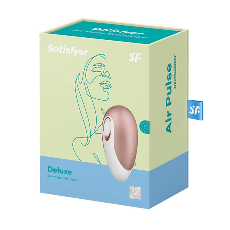 Satisfyer Pro Deluxe Rechargeable Clit Stimulator - Vibrators