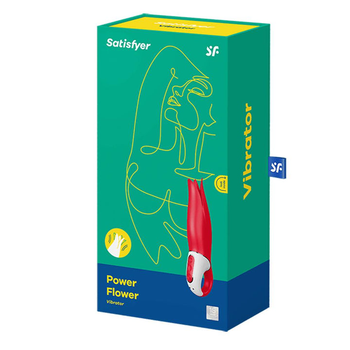 Satisfyer Power Flower Vibrator For Her - Vibrators