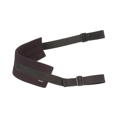 Image of black doggy style sex strap