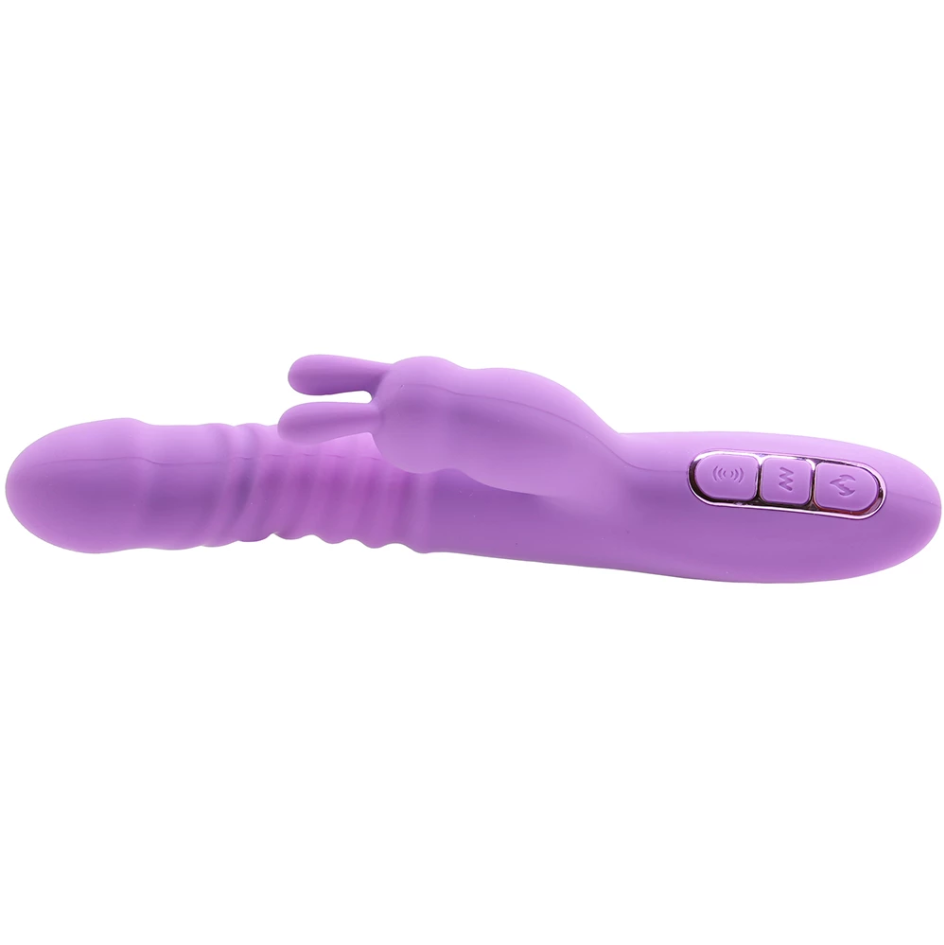 Fantasy For Her Thrusting Rotating Silicone Rabbit Vibrator TooTimid.com Fantasy For Her Thrusting Rotating Silicone Rabbit Vibrator TooTimid.com