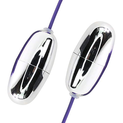 Close-up image of the two silver bullets.