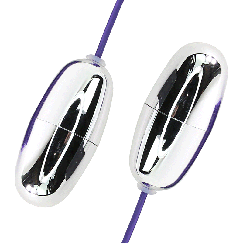 Close-up image of the two silver bullets.