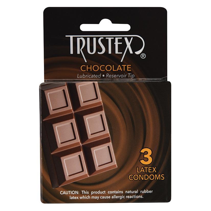 Trustex Flavored Condoms - Chocolate - Condoms
