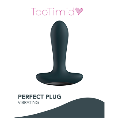 TooTimid Vibrating Butt Plug Packaging Photo