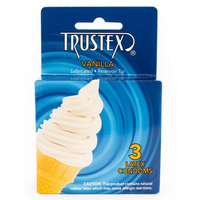 Trustex Flavored Condoms - Vanilla - Condoms