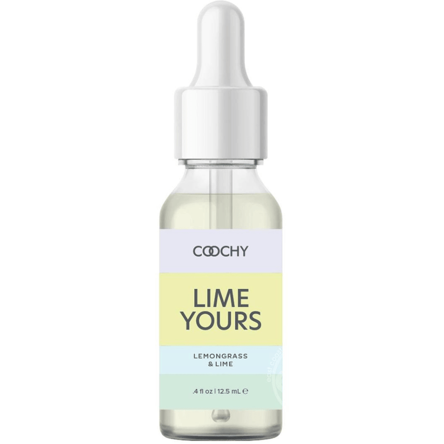 Image displays Lime Yours Hair Oil in bottle.