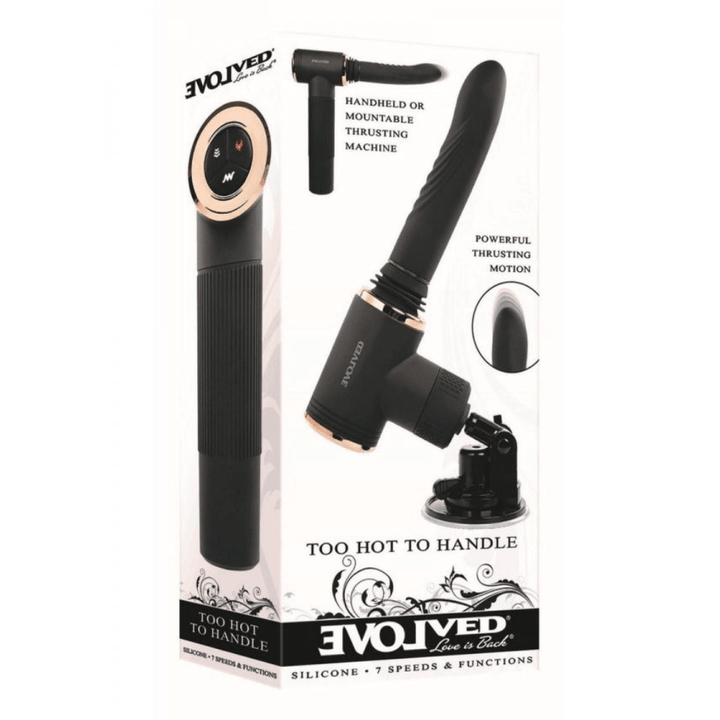 Image displays thrusting vibrator in packaging.
