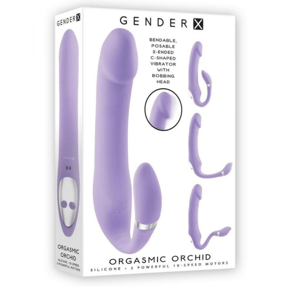 Image displays vibrator and clitoral stimulator in packaging.