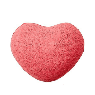 Image displays bath bomb without packaging. 