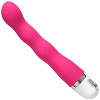Quiver 8 Inch Wavy Silicone G-Vibe - Vibrators