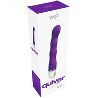 Quiver 8 Inch Wavy Silicone G-Vibe - Vibrators