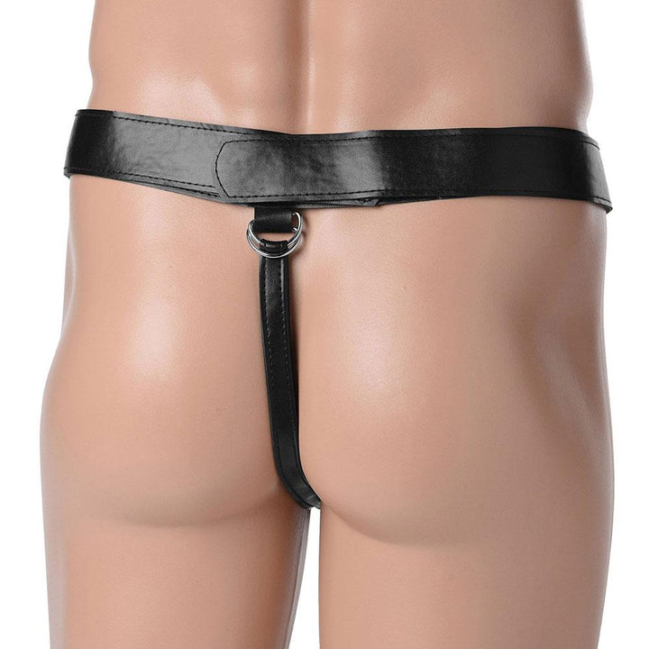 Extra-Large Infiltrator 10 Inch Hollow-Strap-on - Male Sex Toys