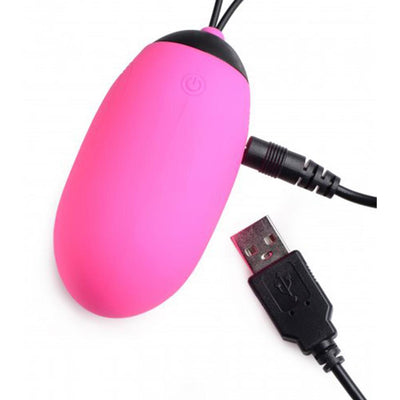 Close of image of charger for this rechargeable bullet
