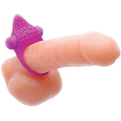 Nubby Cockring Provides Added Clit Stimulation During Sex!(Dildo Not Included) - Male Sex Toys
