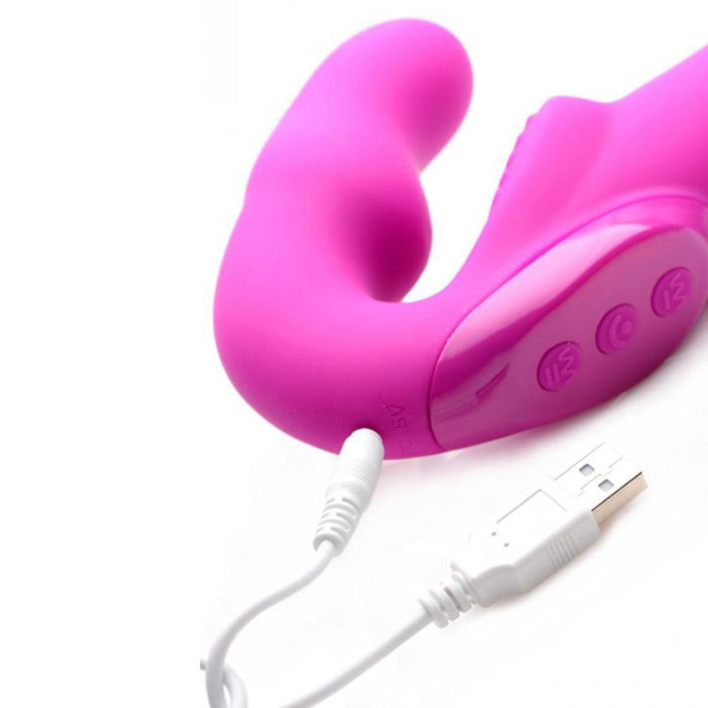 Evoke Super Charged Strapless Strap On Dildo - Dildos