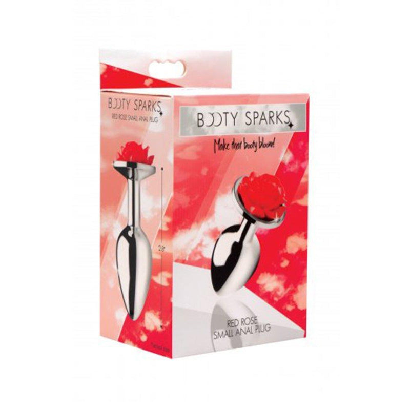 Boxed Packaging For Red Flower Anal Plug