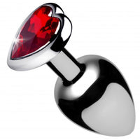 Booty Sparks Red Heart Anal Plug  - 