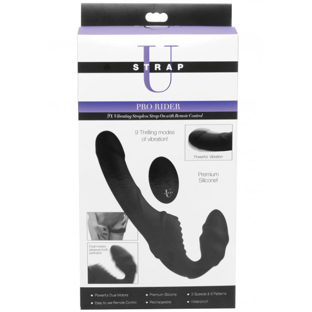 Strapless strap on dildo boxed packaging