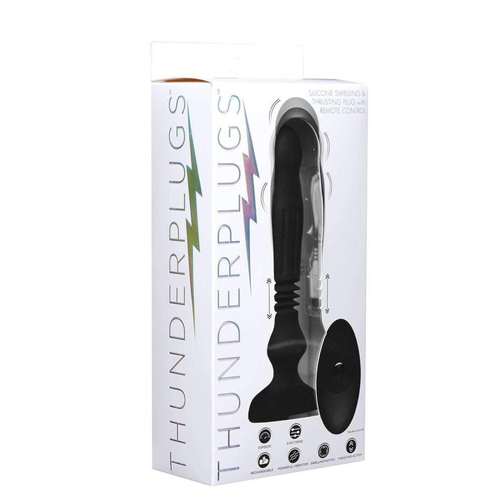 Silicone Thrusting Prostate Massager with Remote  - Anal Toys