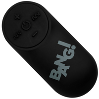 Image of the remote that controls the functions of the vibrator. This remote is wireless and can be used by a partner to let them control the vibes and spice things up in the bedroom!