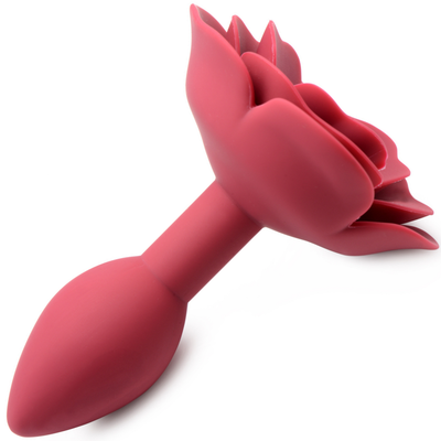Booty Bloom Silicone Rose Anal Plug - Decorative Butt Plug