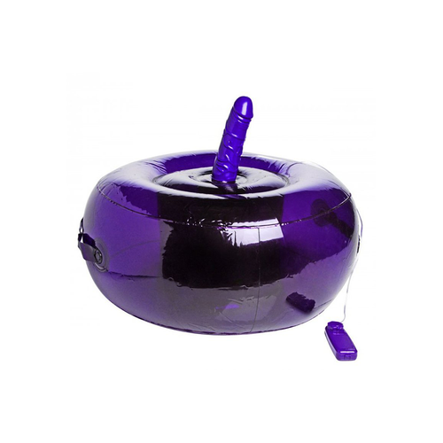 Frisky Sit & Ride - Inflatable Seat with Vibrating Dildo! - Vibrators