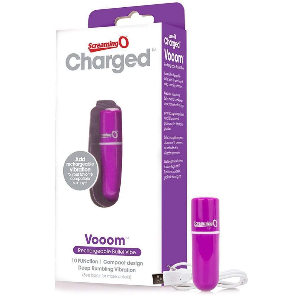 Charged Vooom Rechargeable Bullet - Vibrators