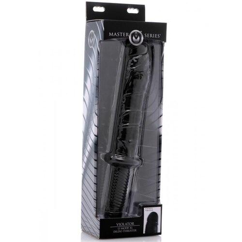 Boxed packaging shown for this extra large dildo thruster