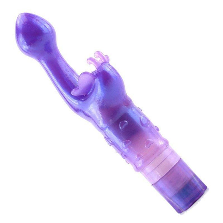 Image of purple butterfly vibrating rabbit vibrator