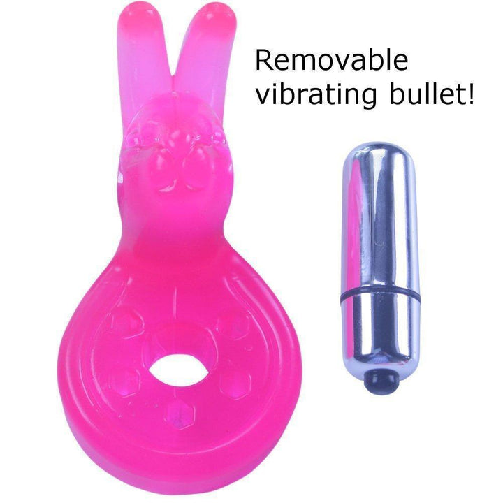 Bunny Love Cock Ring - Male Sex Toys