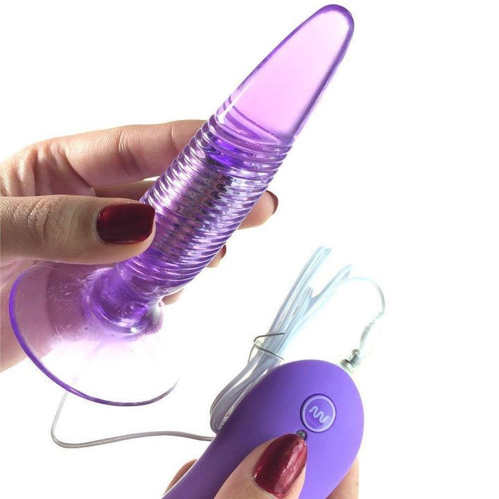 Cherry's Vibrating Twister Butt Plug - Anal Toys